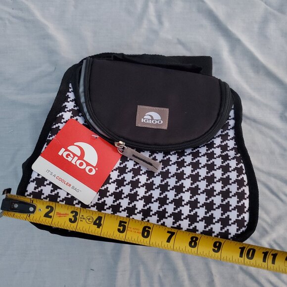 Igloo Lunch Bag - Black Checkered - Picture 4 of 8
